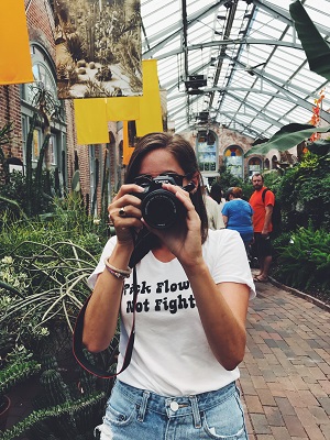olivia at Botanical Garden